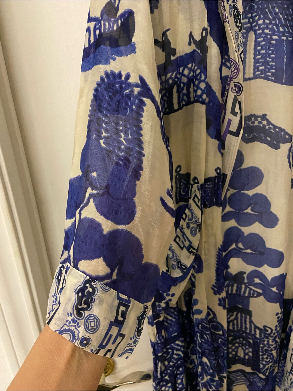 Nwt One Hundred Stars Giant Willow Woven Wrap Robe Kimono Duster O/S -No Belt- — image 4 of 8